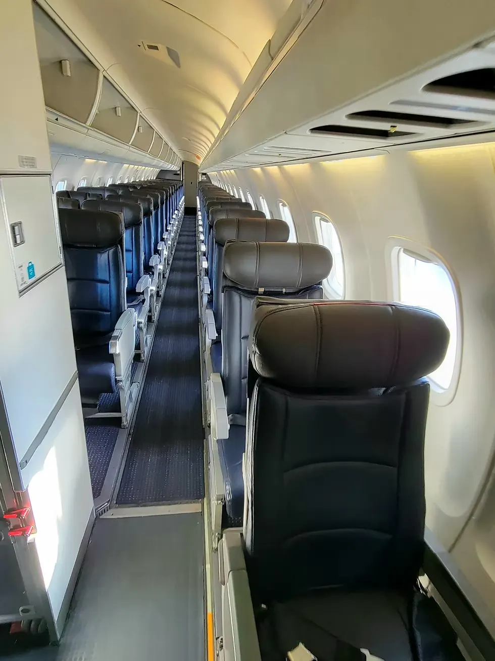 Allée centrale d'un jet régional